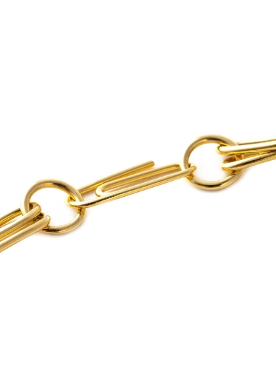 Shop Aurelie Bidermann Iroquois Long Necklace In Gold