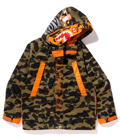 Pre-owned X Porter 1st Camo Tiger Snowboard Jacket Green