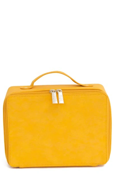 Shop Beis Travel Cosmetics Case In Yellow