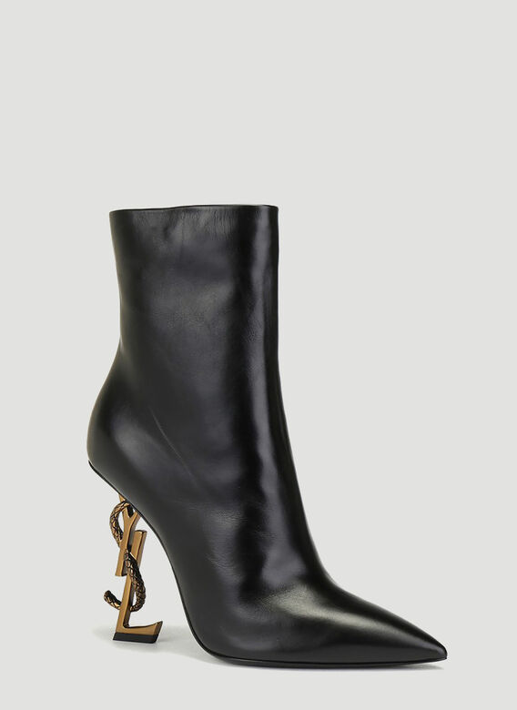 saint laurent snake boots