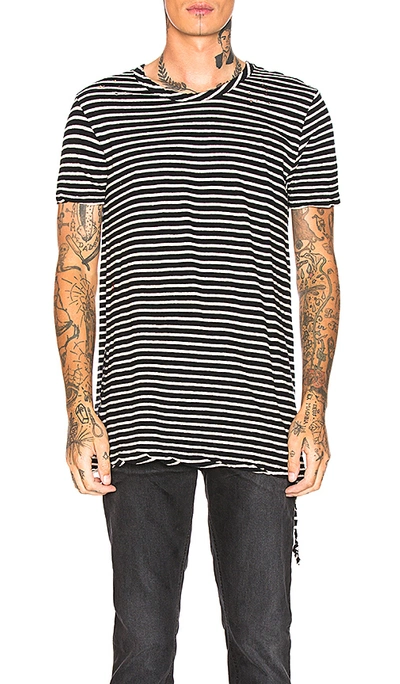 Shop Ksubi Sinister Tee In Black & White