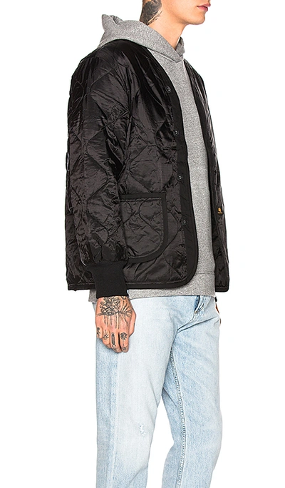 Alpha Industries Als Liner Jacket 100108 In Black