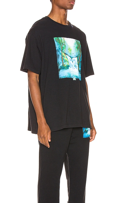 Shop Off-white Waterfall Oversized Tee In Black Multi