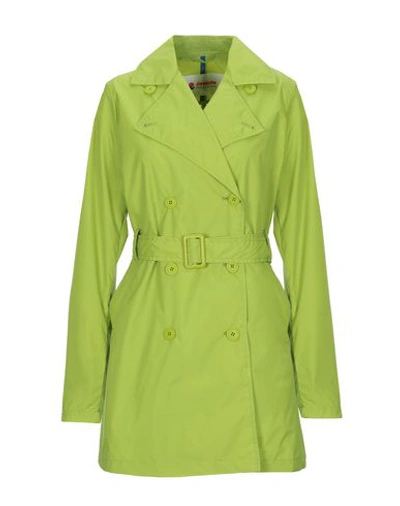 Shop Invicta Full-length Jacket In Acid Green