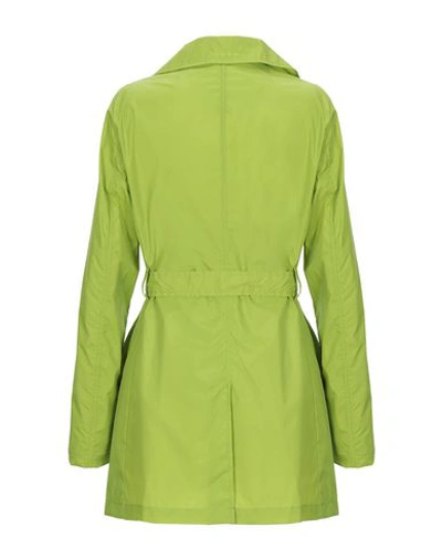 Shop Invicta Full-length Jacket In Acid Green