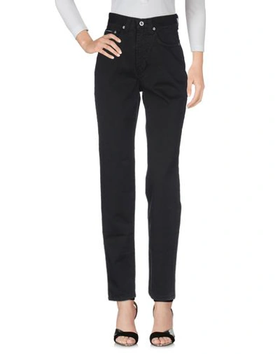 Shop Dolce & Gabbana Denim Pants In Black