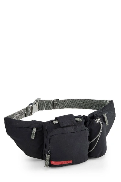 Pre-owned Prada Black Polyester Belt Bag