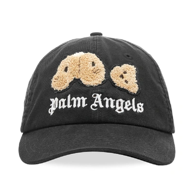 Shop Palm Angels Kill The Bear Cap In Black