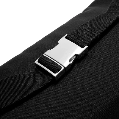 Shop Valentino Go Logo Ribbon Nylon Waist Pack In Black