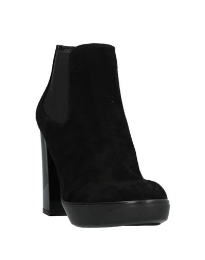 Hogan Ankle Boots In Black
