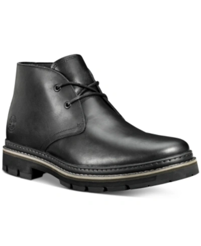 Shop Timberland Men's Port Union Chukka Boots Men's Shoes In Black