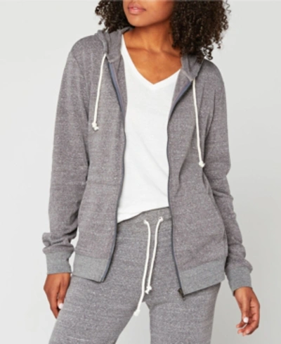 Shop Threads 4 Thought Triblend Zip-up Jacket In Htr