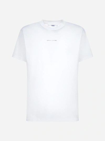 Shop Alyx T-shirt In Misto Cotone Con Logo
