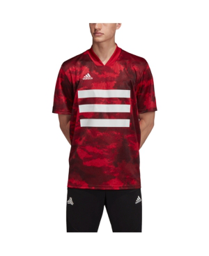 Tango Camo T-shirt In Medium Red 