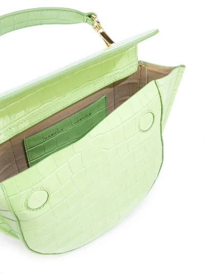 Shop Wandler Hortensia Mini Handbag Green