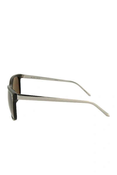 Shop Linda Farrow 59mm Novelty Sunglasses In Black White Gold Gre