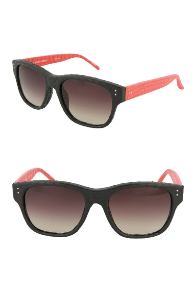 Shop Linda Farrow 55mm Novelty Sunglasses In Navy Coral Snake Gre