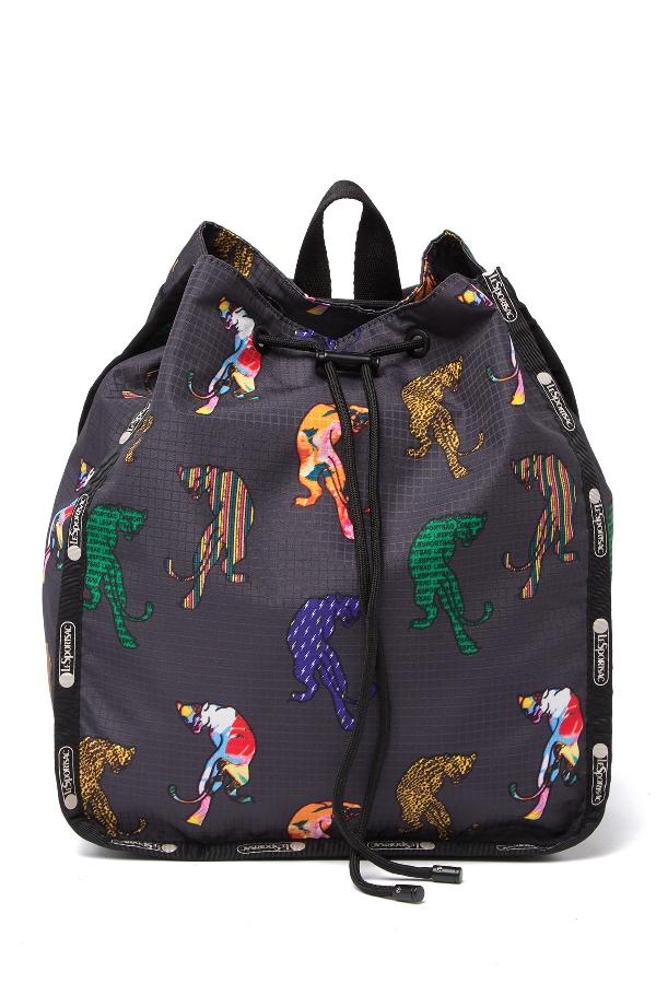 lesportsac drawstring backpack