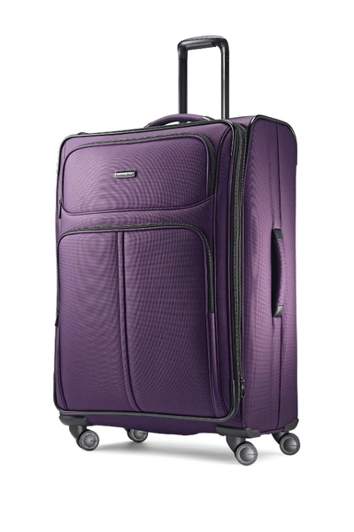 Shop Samsonite Leverage Lte 29" Spinner Wheel Suitcase In Purple