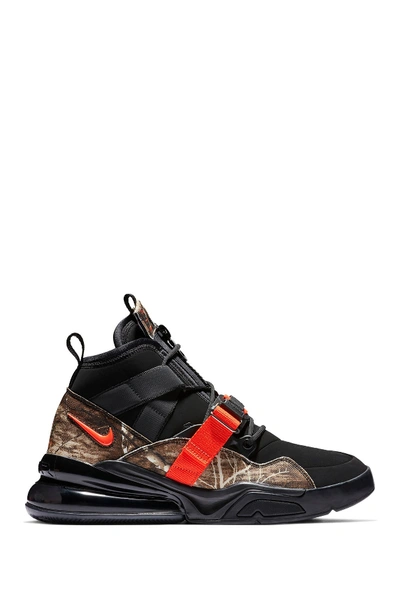 Shop Nike Air Force 270 Utility Sneaker In 001 Black/teamor