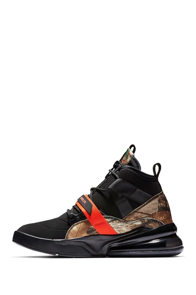 Shop Nike Air Force 270 Utility Sneaker In 001 Black/teamor