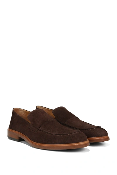 Shop Vince Barry Leather Loafer In Tmoro