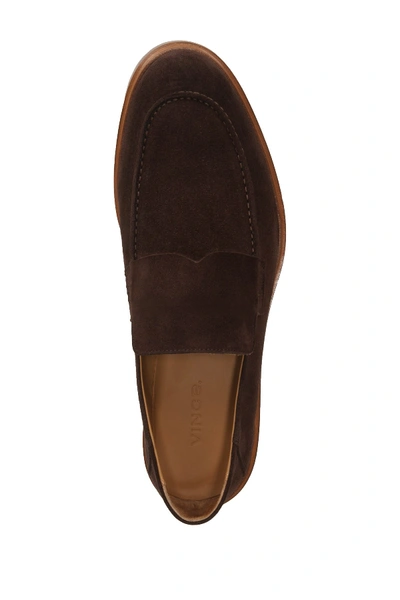 Shop Vince Barry Leather Loafer In Tmoro