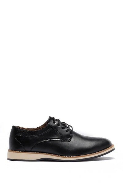 Shop Hawke & Co. Albert Lace-up Leather Derby In Black