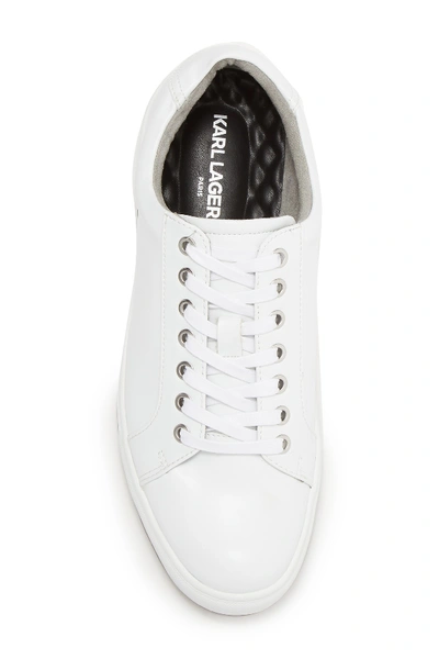 Shop Karl Lagerfeld Low Top Sneaker In White