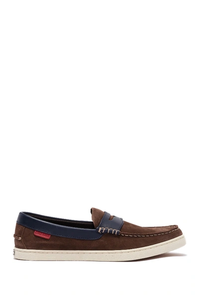 Shop Cole Haan Nantucket Suede Loafer In Washed Map