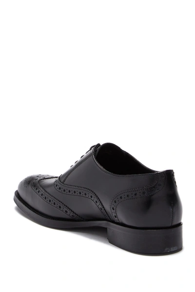 Shop To Boot New York Bello Wingtip Leather Oxford In Black