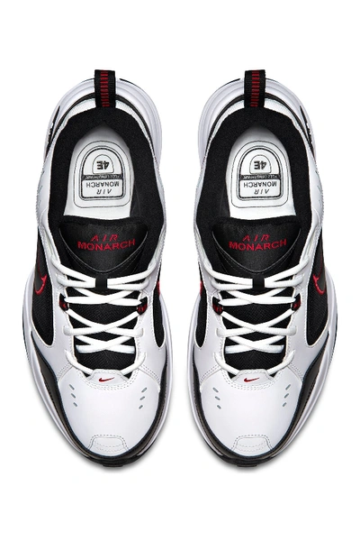 Shop Nike Air Monarch Iv 4e Training Sneaker - Extra Wide Width In White-blac