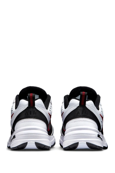 Shop Nike Air Monarch Iv 4e Training Sneaker - Extra Wide Width In White-blac