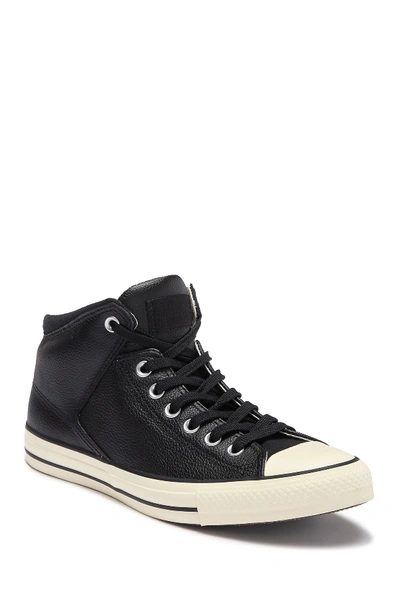 Shop Converse Chuck Taylor All Star Street High-top Sneaker In Black/black/egr