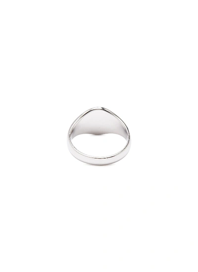 Shop Tom Wood 'mini Signet Oval' Silver Ring – Size 50