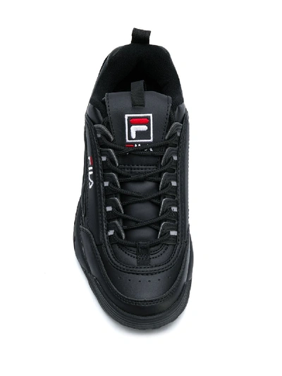 Shop Fila Disruptor Sneaker In Black
