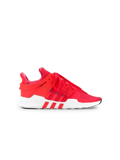 Shop Adidas Originals Eqt Support Adv Sneakers In Red