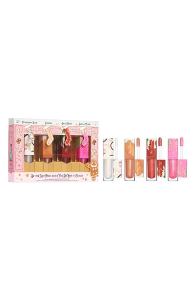 Shop Too Faced Better Not Pout Mini Rich & Dazzling High-shine Sparkling Lip Gloss Set