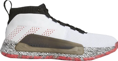 Pre-owned Adidas Originals Dame 5 Home In White/black/red | ModeSens