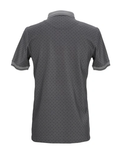 Shop Dolce & Gabbana Man Polo Shirt Grey Size 40 Cotton