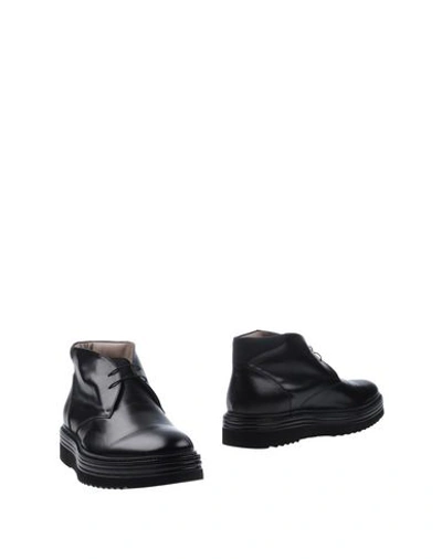 Shop Alberto Guardiani Boots In Black