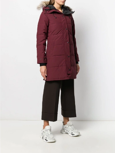 Shop Canada Goose Shelburne Parka In Red