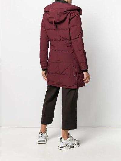 Shop Canada Goose Shelburne Parka In Red