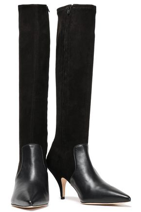 tory burch stretch boots