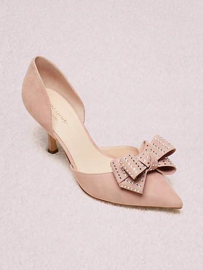 Shop Kate Spade Sterling Pumps In Dusty Blush