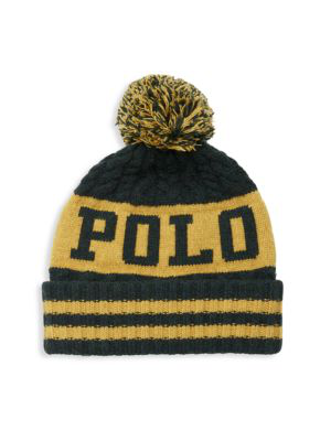 ralph lauren cable knit hat