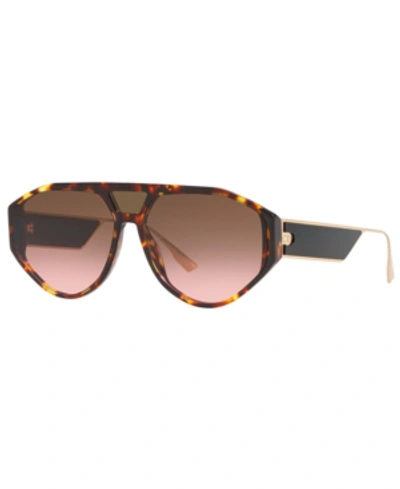 Shop Dior Women's Sunglasses In Tortoise/brown Pink