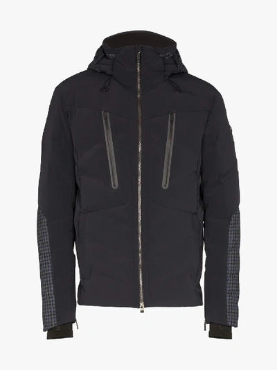Shop Kjus Black Linard Panelled Jacket