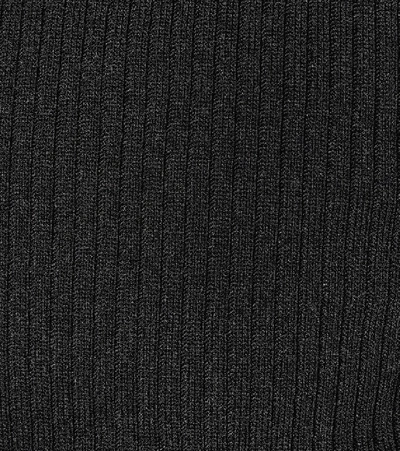 Shop Msgm Turtleneck Sweater In Black