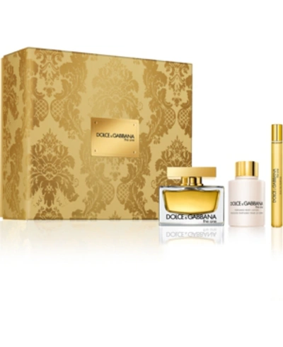 Shop Dolce & Gabbana 3-pc. The One Eau De Parfum Gift Set